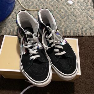 Girls Van checker broad